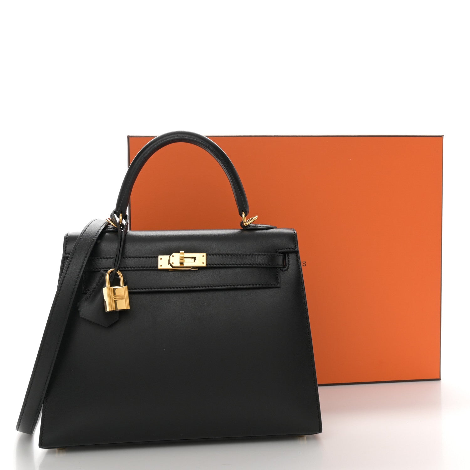 Hermes Tadelakt Kelly Sellier 25 Black 12 of 12