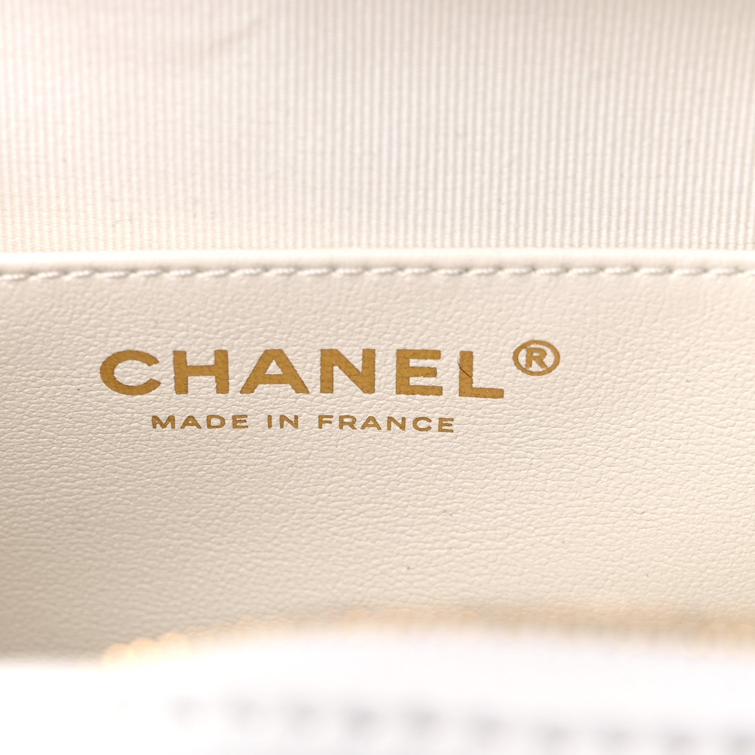 Chanel Lambskin Quilted CC In Love Heart Bag White 6 of 10