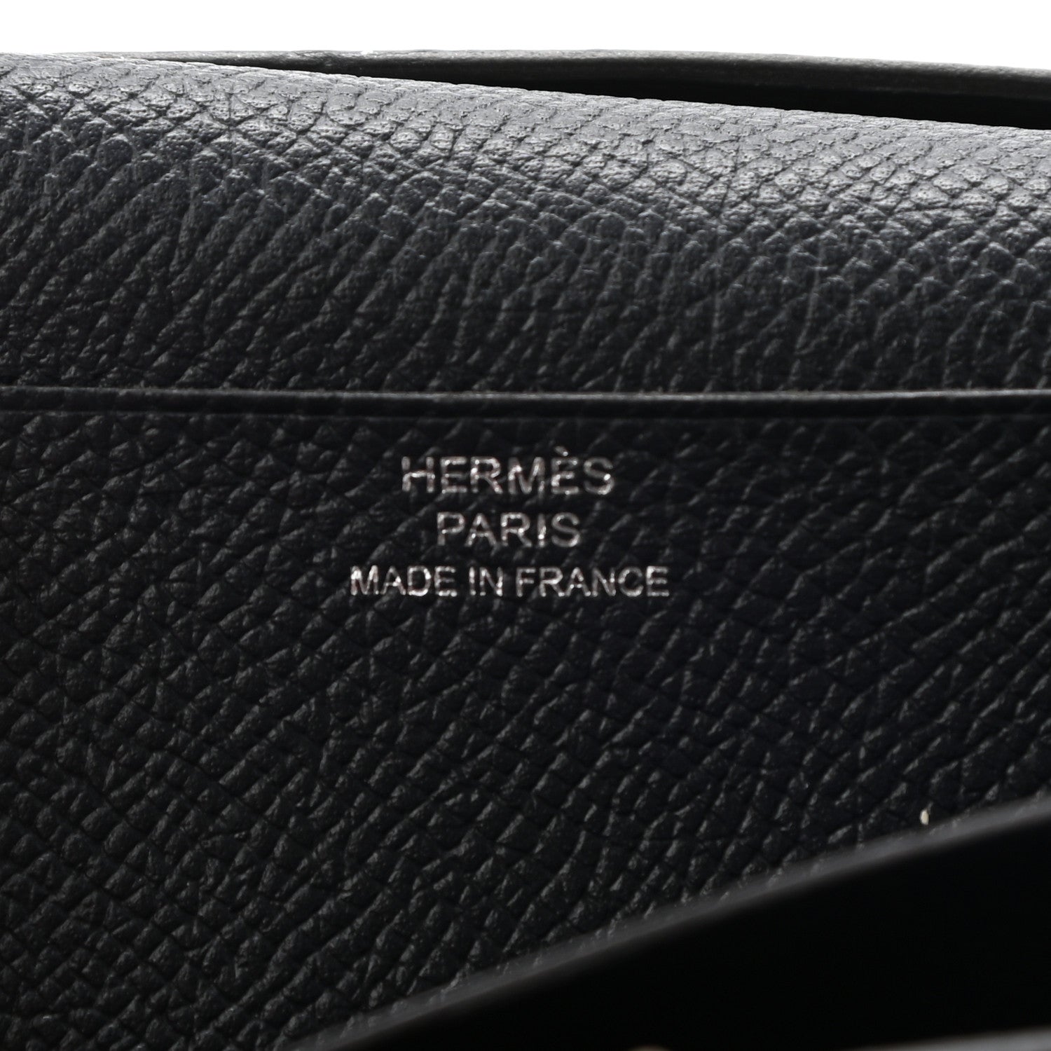 Hermes Epsom Bearn Verso Gusset Wallet Gris Tourterelle Bleu Indigo 6 of 15