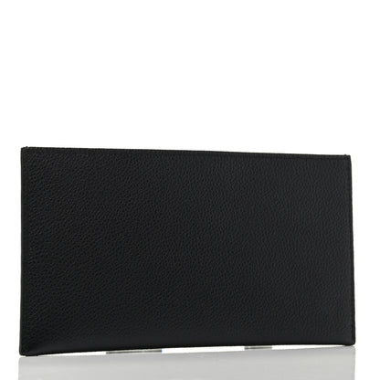 Louis Vuitton Calfskin Felicie Chain Wallet Card Holder Insert Black 2 of 3