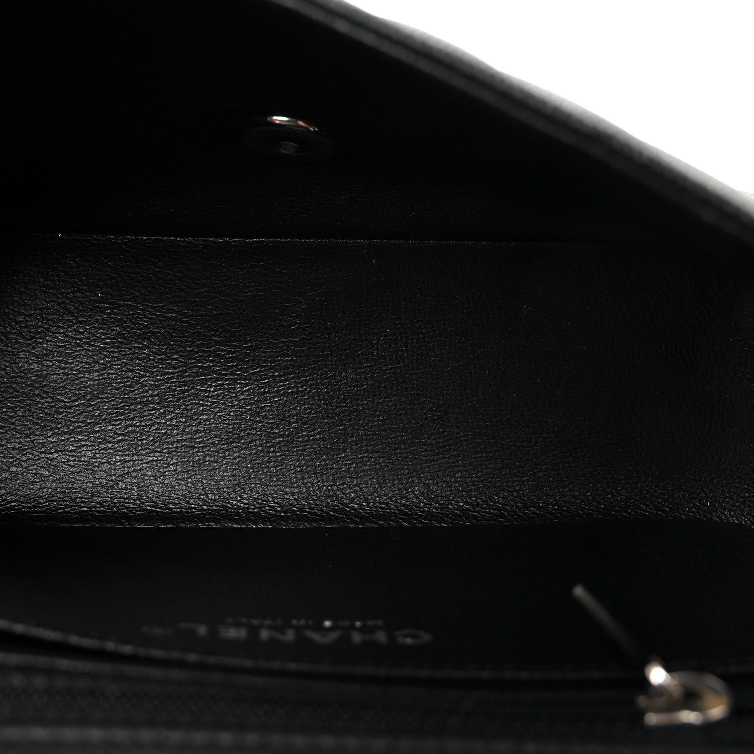 Chanel Caviar Chevron Quilted Mini Rectangular Flap Black 5 of 10