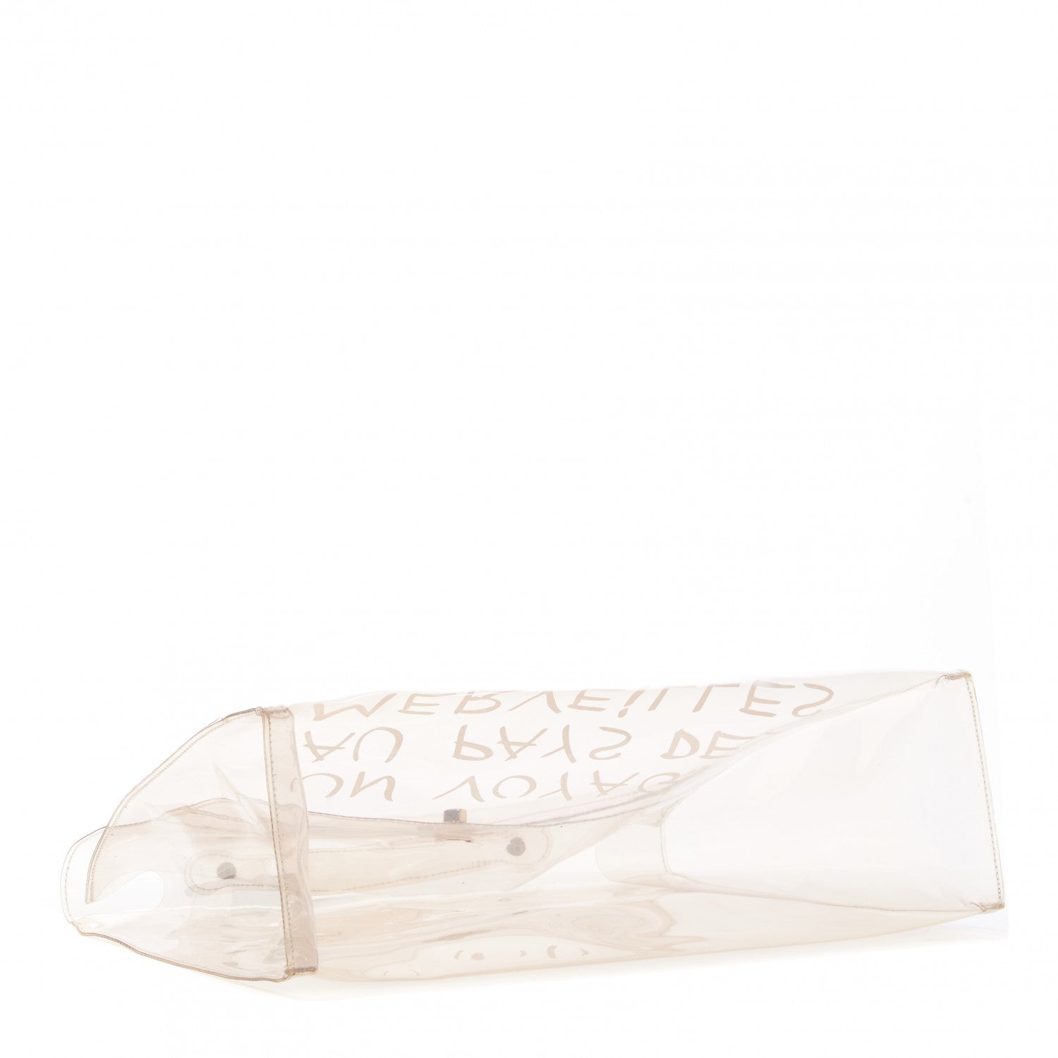 Hermes Vinyl Souvenir De L'Exposition Kelly Transparent 3 of 7