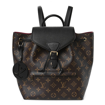 Louis Vuitton Monogram Montsouris PM Black 1 of 8