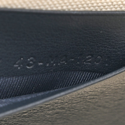 Christian Dior Oblique Double Saddle Pouch Navy Blue 8 of 11
