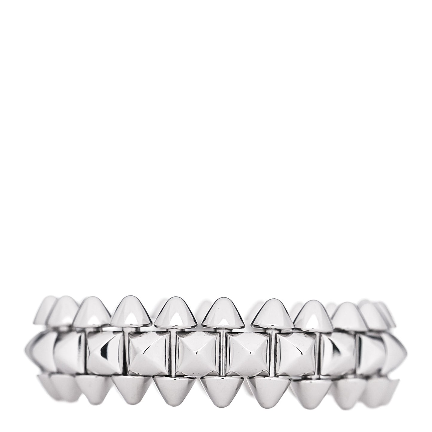 18K White Gold SM Clash De Cartier Ring 51 5.75
