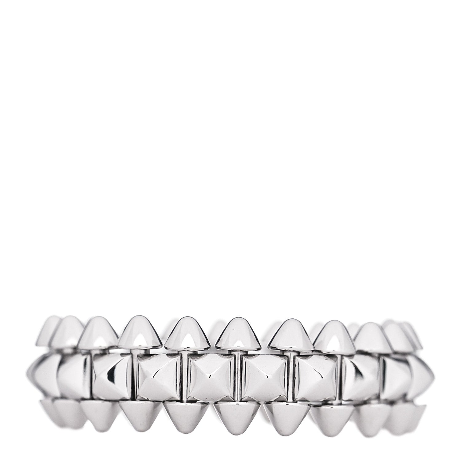 Cartier 18K White Gold SM Clash De Cartier Ring 51 5.75 3 of 6