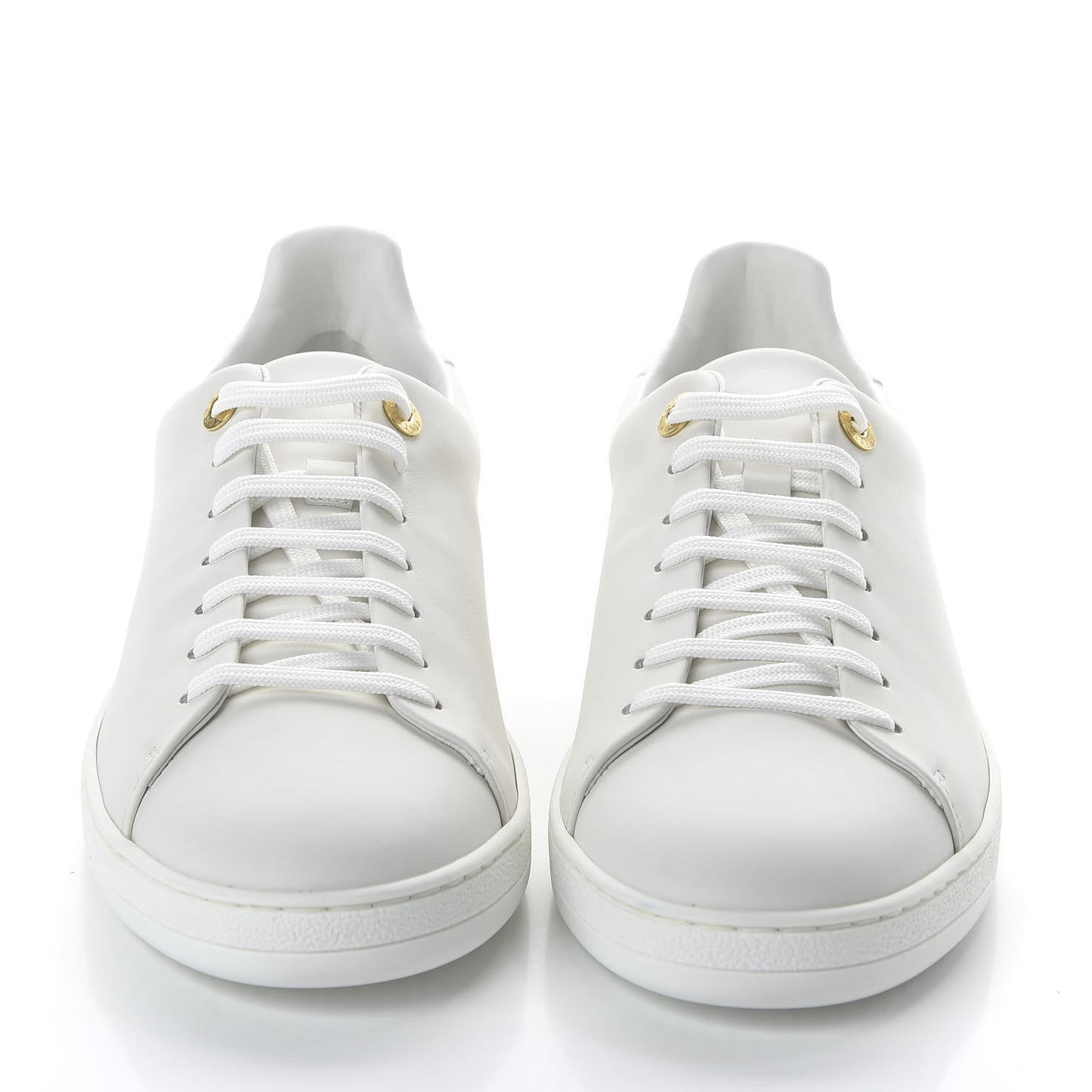 Calfskin Frontrow Sneakers 41 White