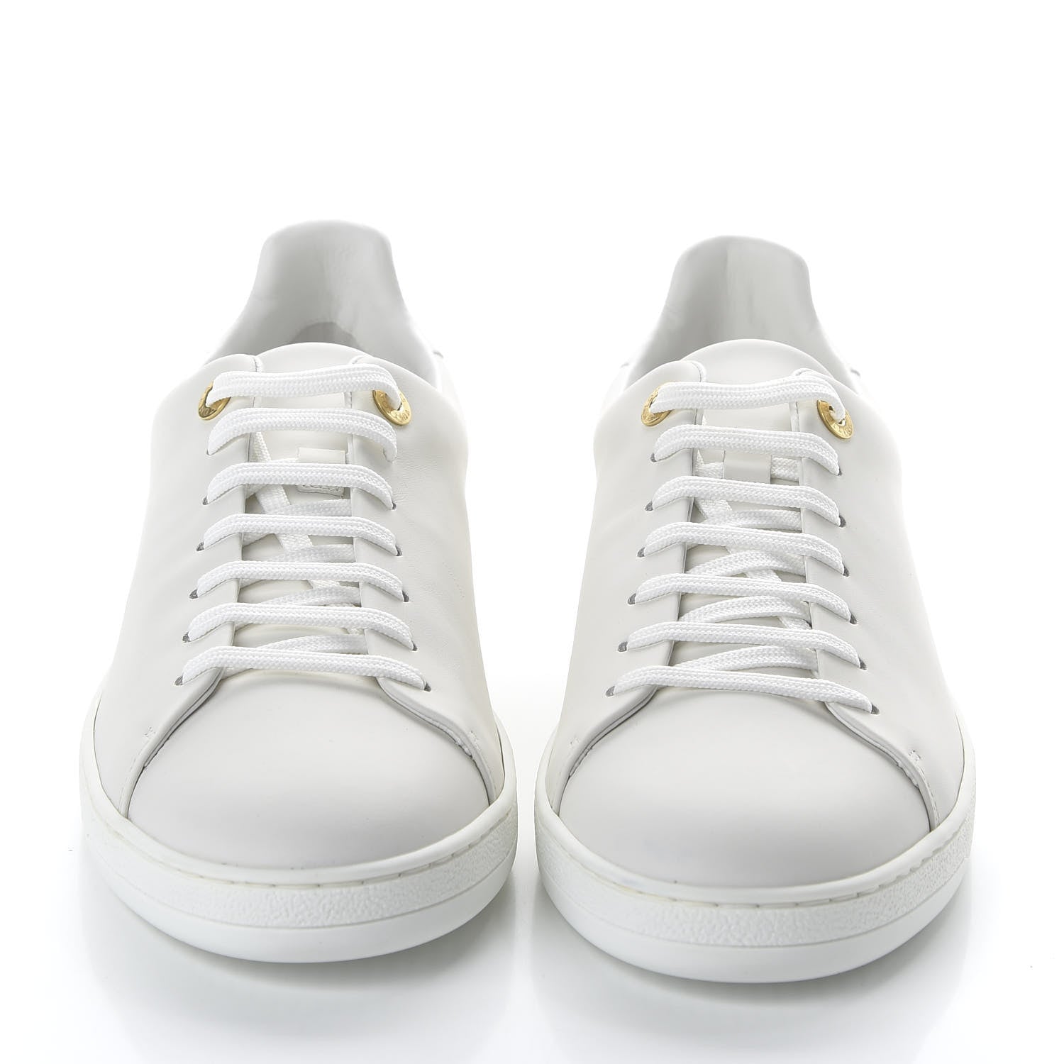 Louis Vuitton Calfskin Frontrow Sneakers 41 White 2 of 8
