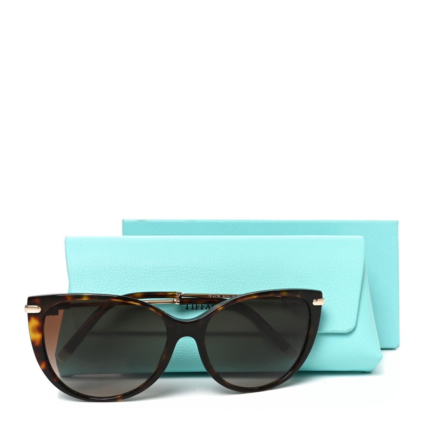 Acetate Metal Mother of Pearl T Wire Sunglasses TF4178 Havana Brown