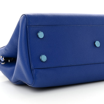 Saint Laurent Calfskin Medium Rive Gauche Cabas Outremer 9 of 17