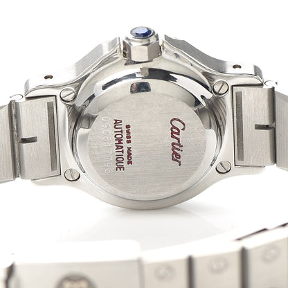 Cartier Stainless Steel 25mm Santos Octagon Automatic Watch 4 of 5