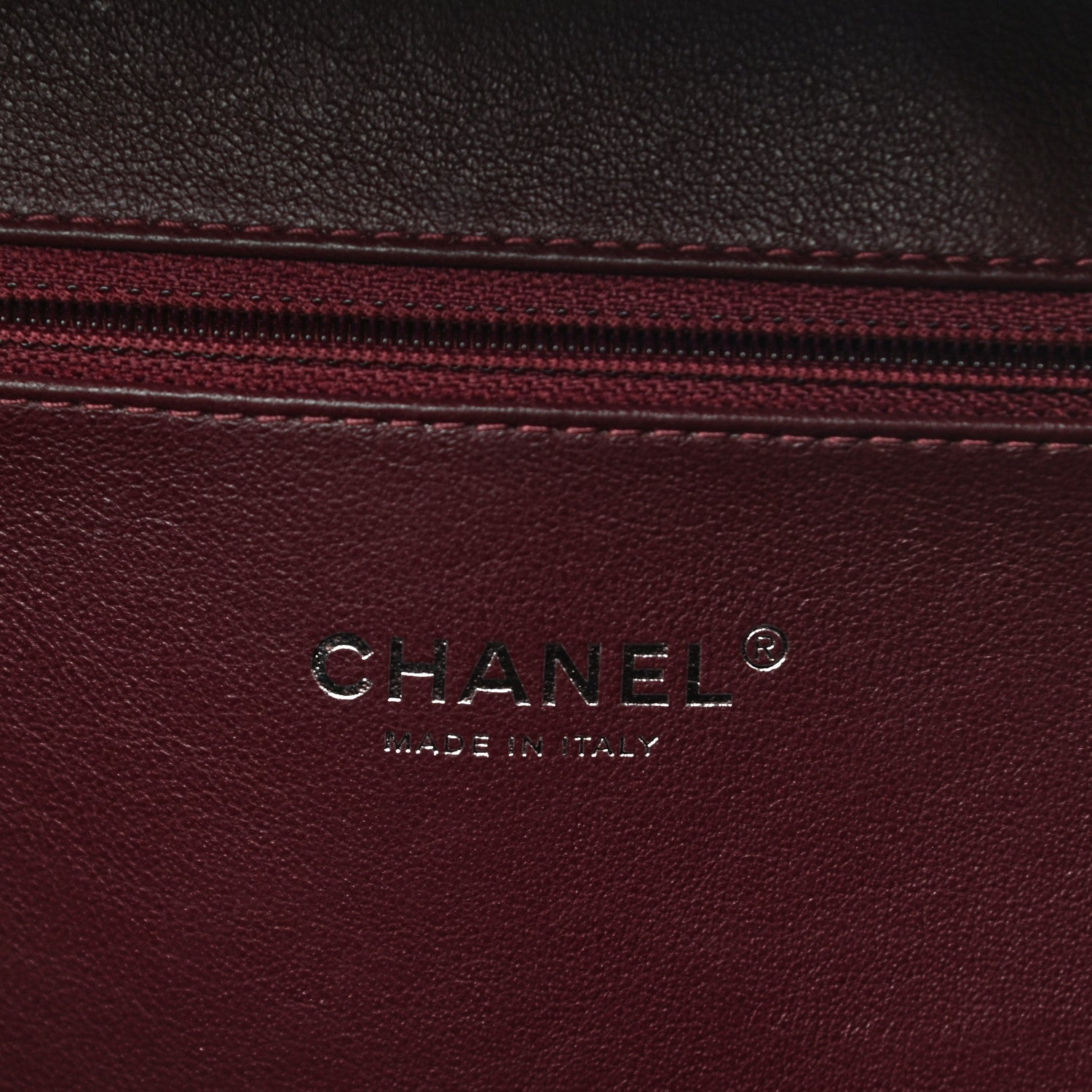 Chanel Metallic Caviar Quilted Large CC Filigree Vanity Case Silver 6 of 11
