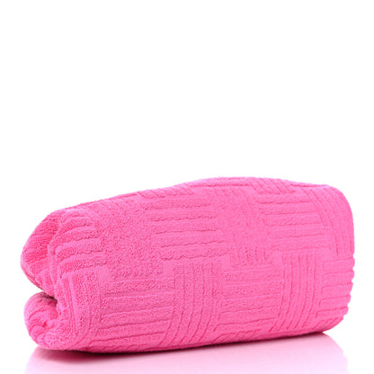 Bottega Veneta Sponge Fabric The Pouch Clutch Bonbon 4 of 9