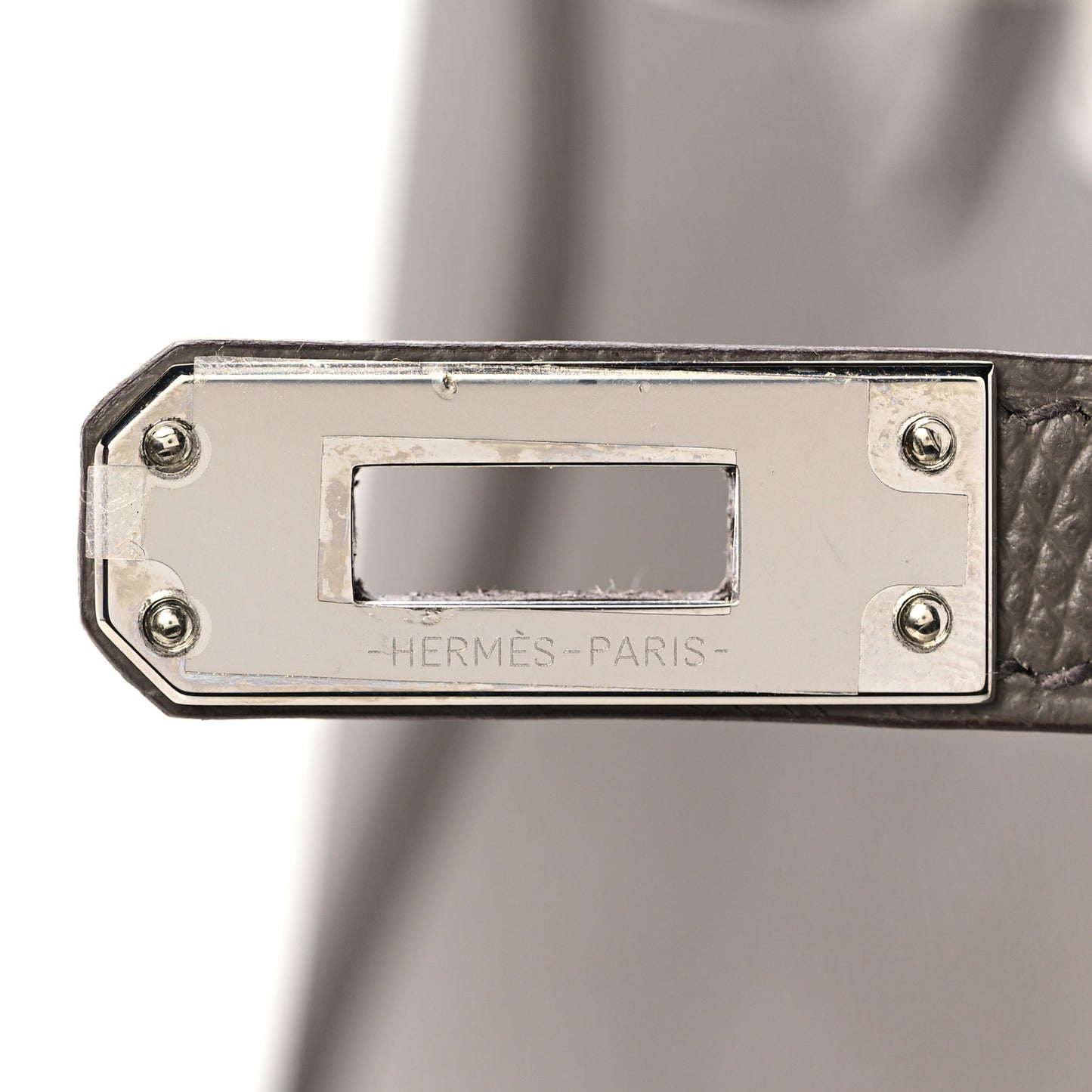 Epsom Birkin Sellier 25 Etain