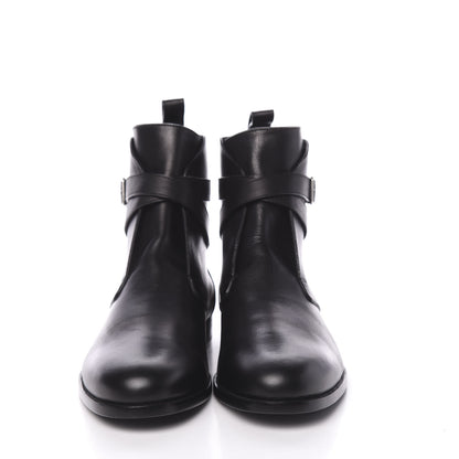 Saint Laurent Smooth Jodhpur Calfskin Dare Ankle Boots 43.5 Black 2 of 10
