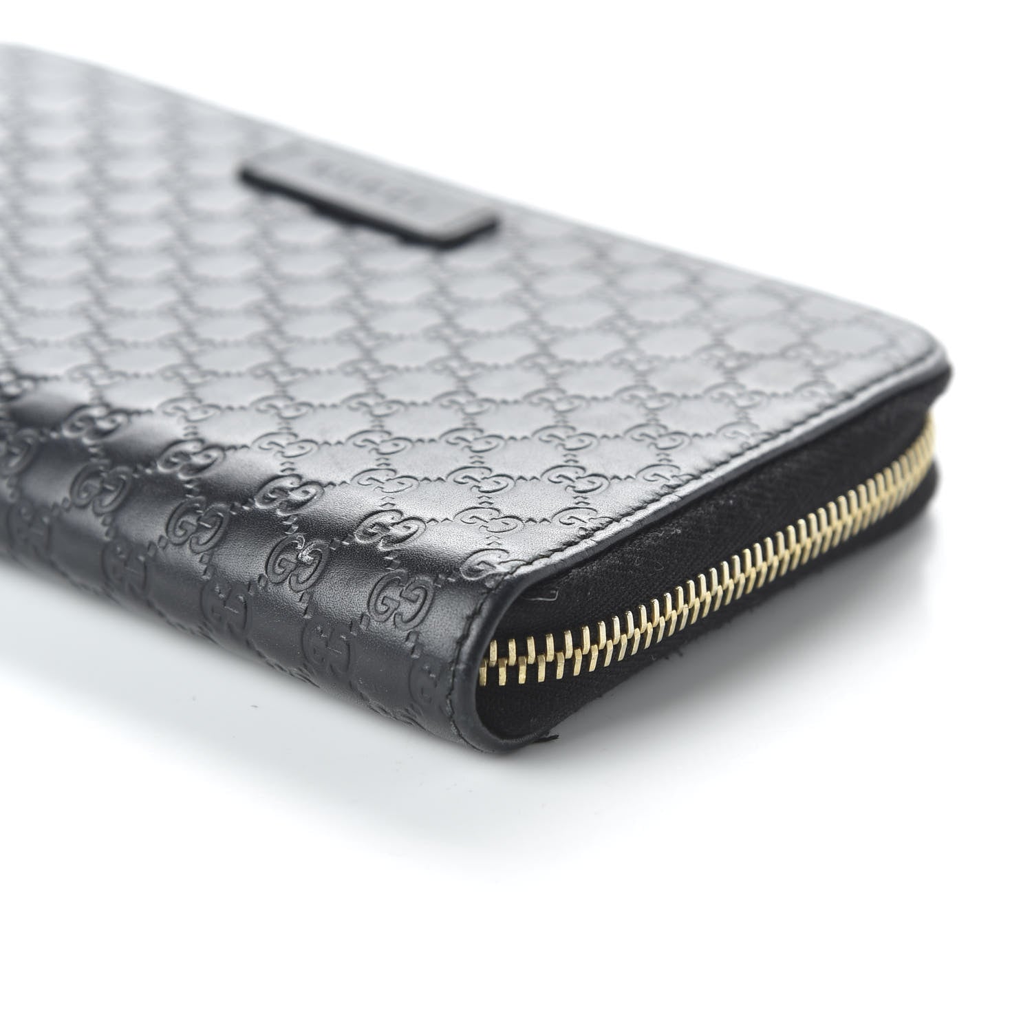 Gucci Microguccissima Zip Around Wallet Black 7 of 11