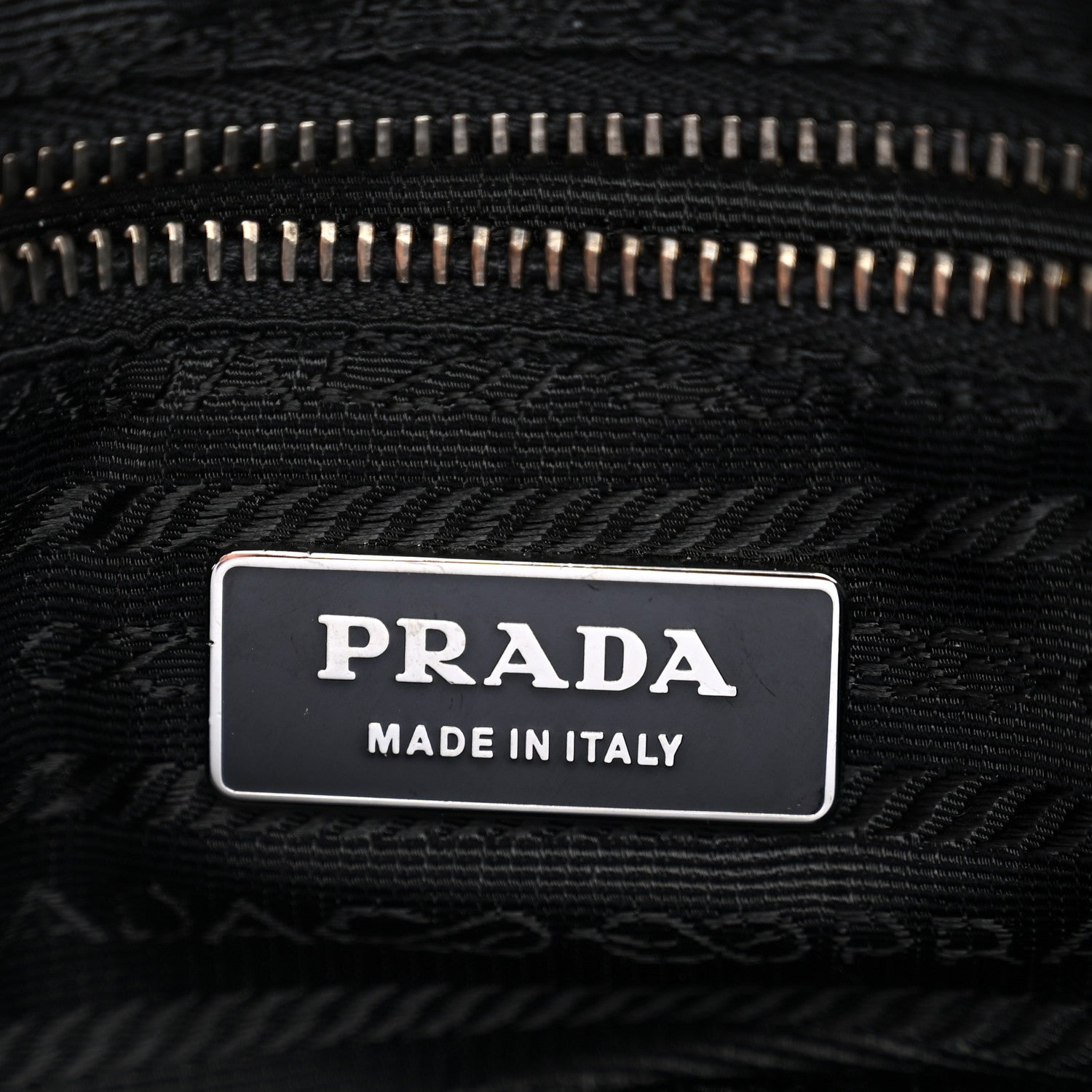Prada Nappa Pocket Shoulder Bag Black 5 of 9