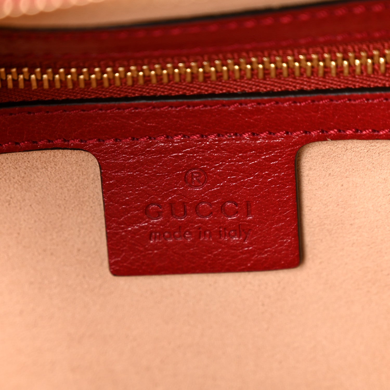 Gucci Suede Calfskin Web Small Ophidia Top Handle Shoulder Bag New Blue Romantic Cherry 5 of 9