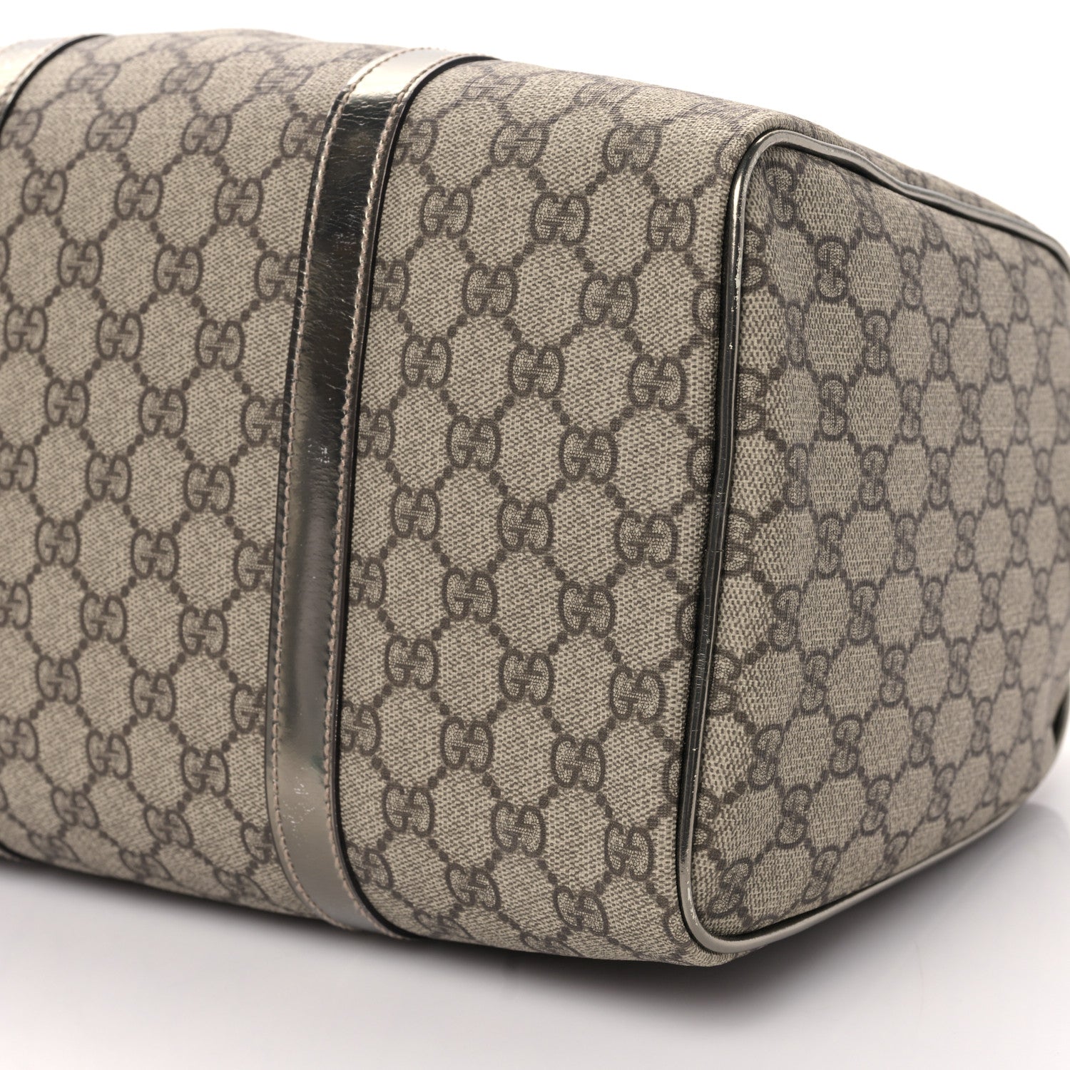 Gucci GG Plus Monogram Medium Joy Boston Pewter 9 of 9