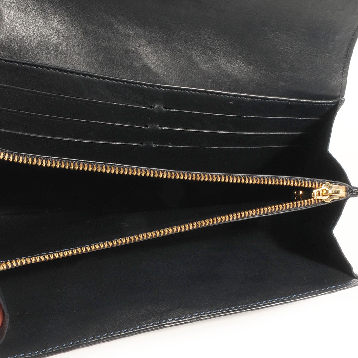 Louis Vuitton Vernis Sarah Wallet Blue Infini 7 of 8