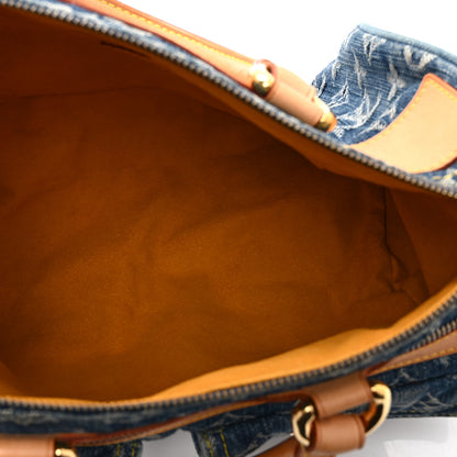 Louis Vuitton Monogram Denim Neo Speedy Blue 5 of 10