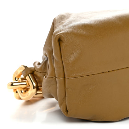 Bottega Veneta Calfskin The Pouch Chain Teak 9 of 10