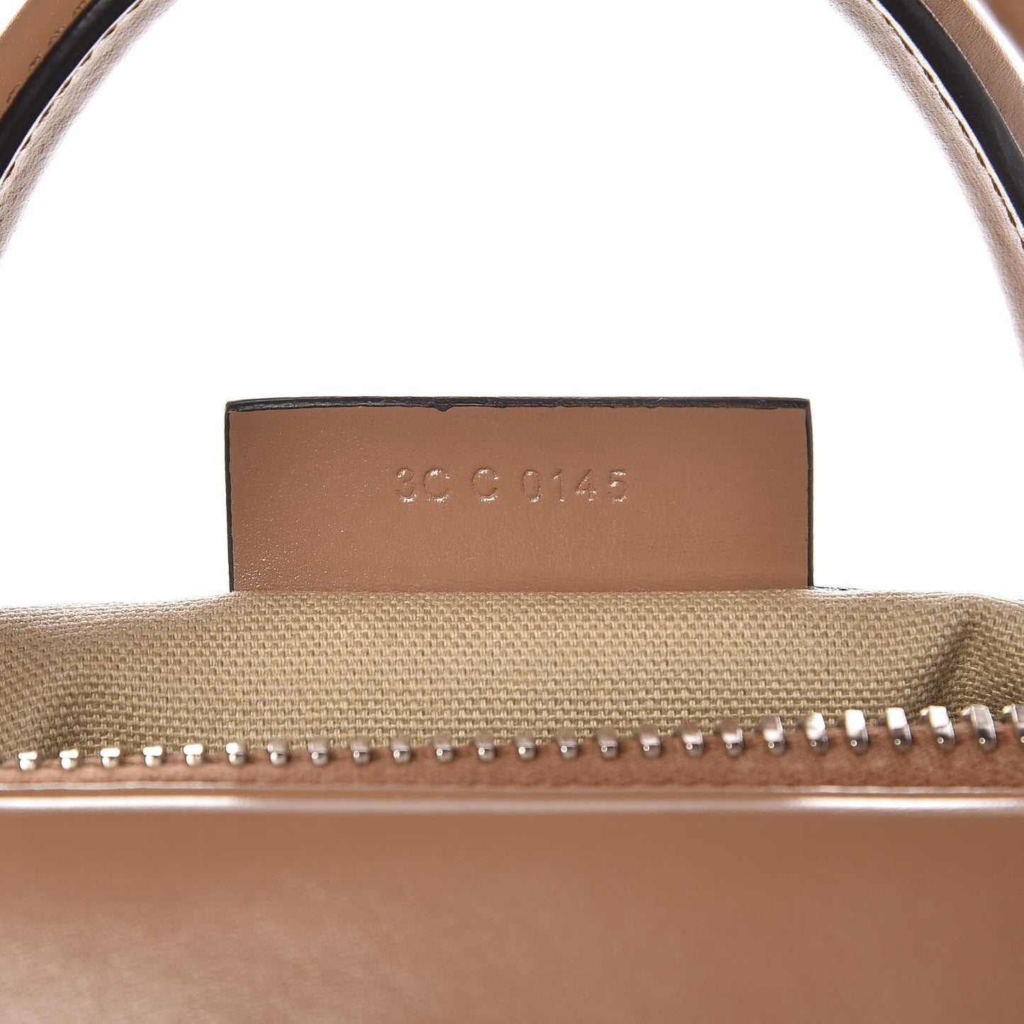 Shiny Lord Calfskin Medium Antigona Dark Beige