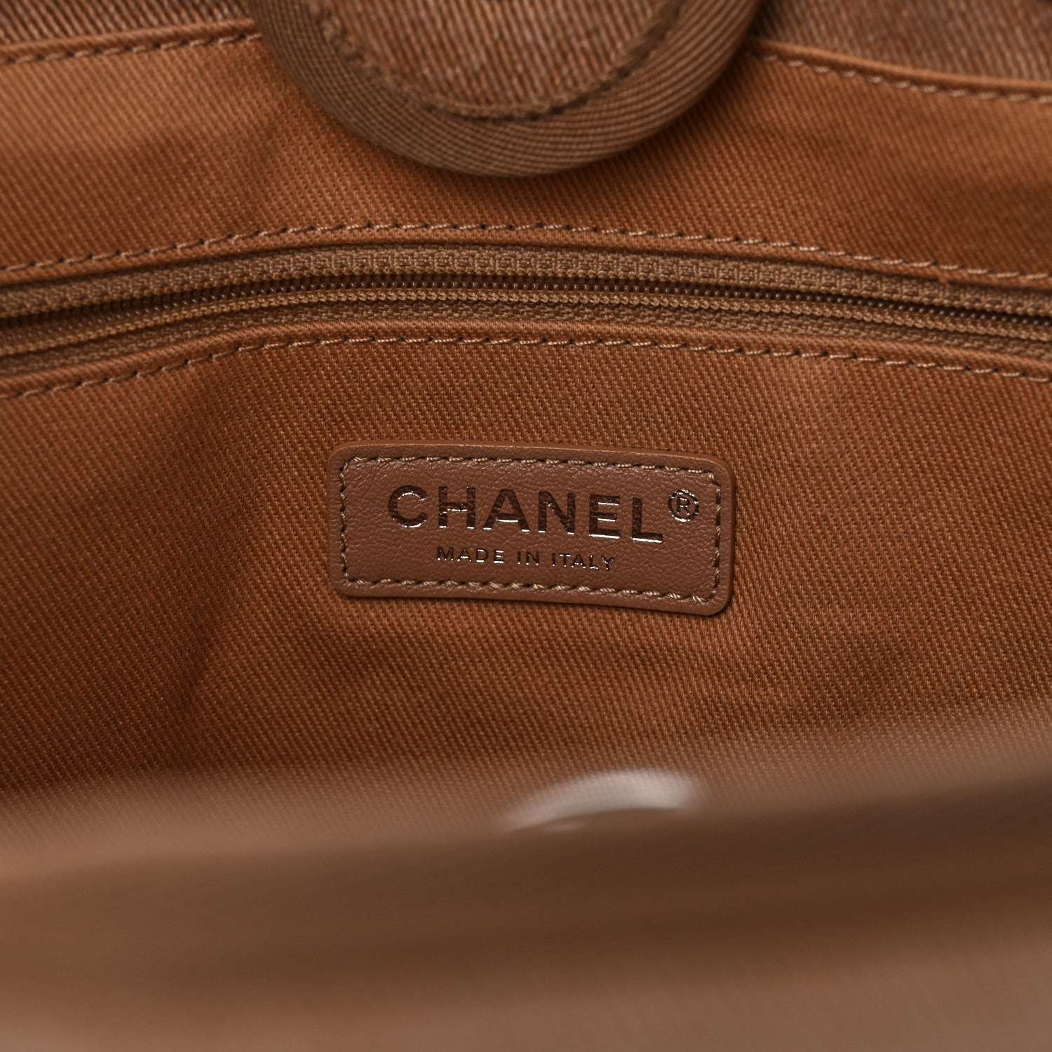 Chanel Canvas Sequin Small Deauville Tote Ecru 6 of 10