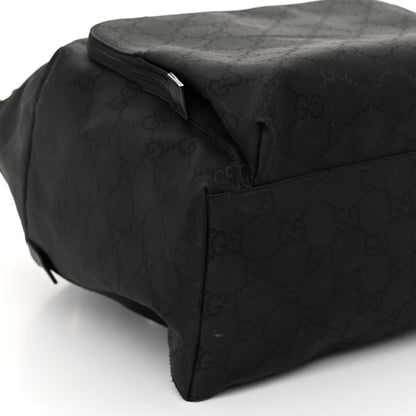 Gucci Nylon Monogram Medium Backpack Black 8 of 9