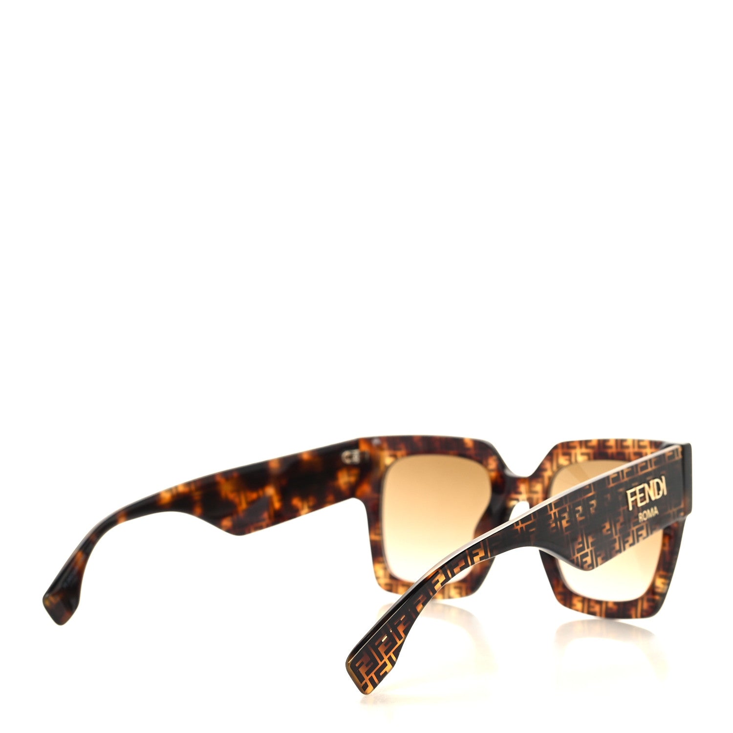 Fendi Acetate FF Sunglasses FF 0457/G/S Havana 4 of 7