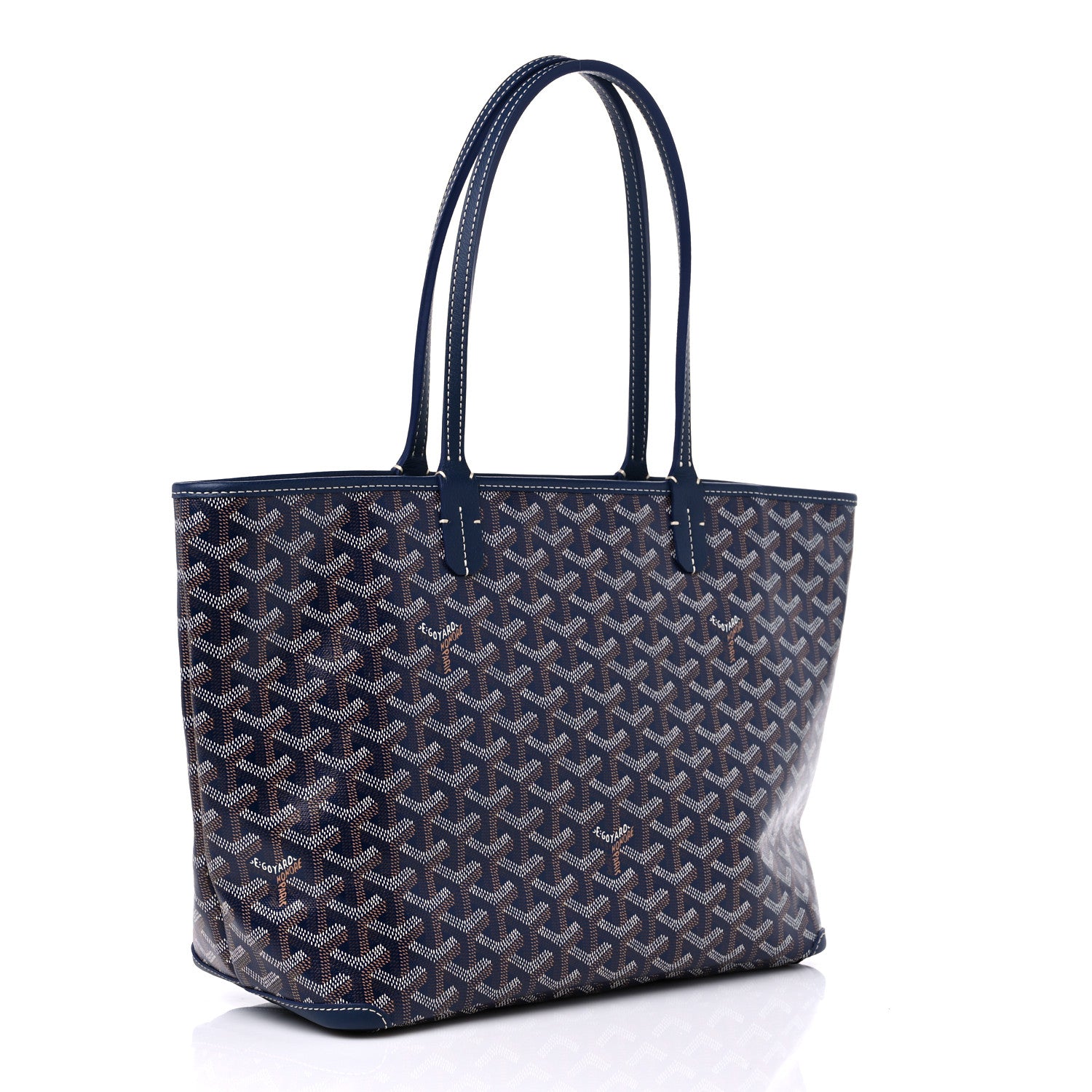 Goyard Goyardine Artois PM Navy 3 of 9