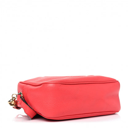 Gucci Pebbled Calfskin Small Soho Disco Bag Begonia Pink 3 of 11