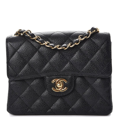 Chanel Caviar Quilted Mini Square Flap Black 1 of 7