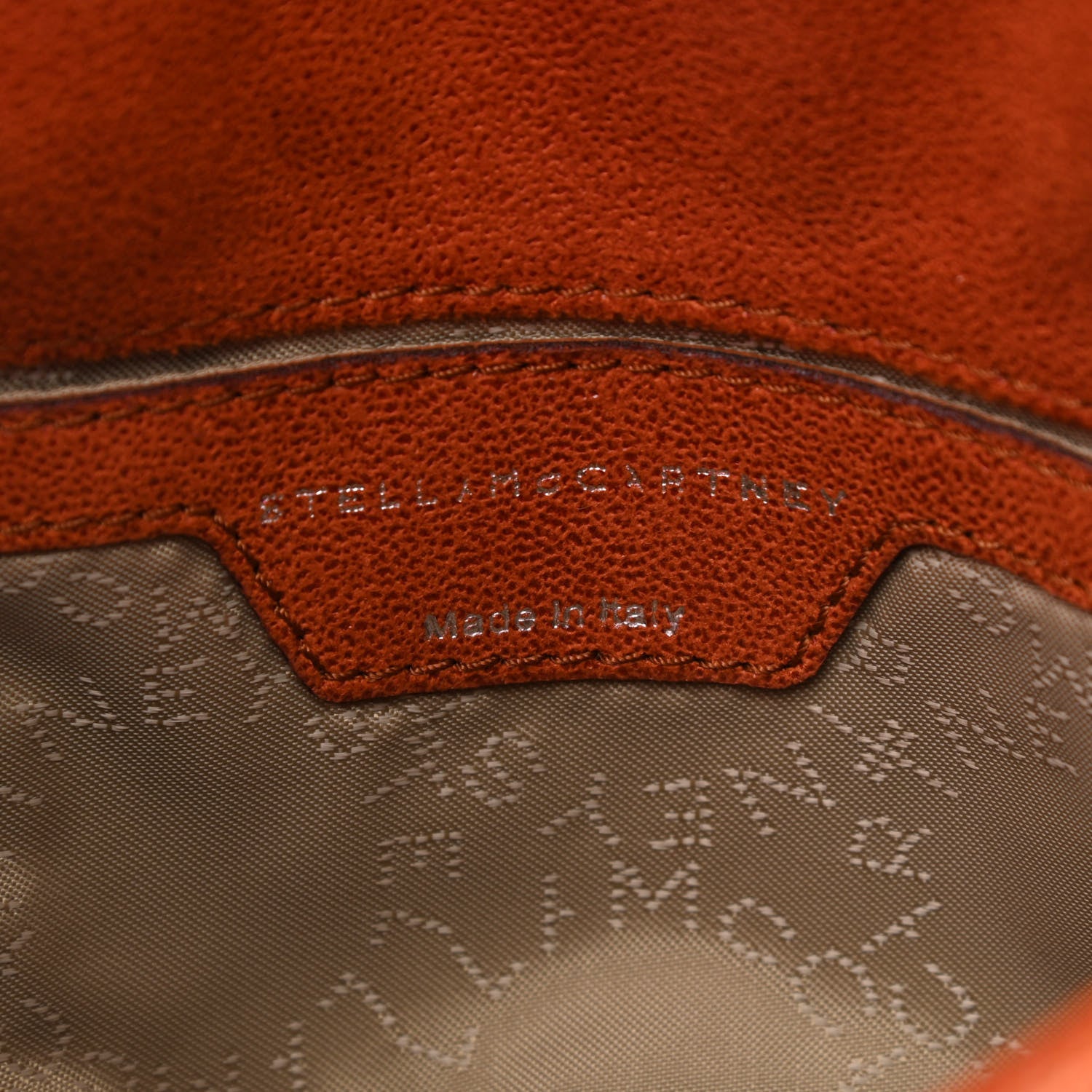 Stella McCartney Shaggy Deer Falabella Crossbody Bag Orange 8 of 9