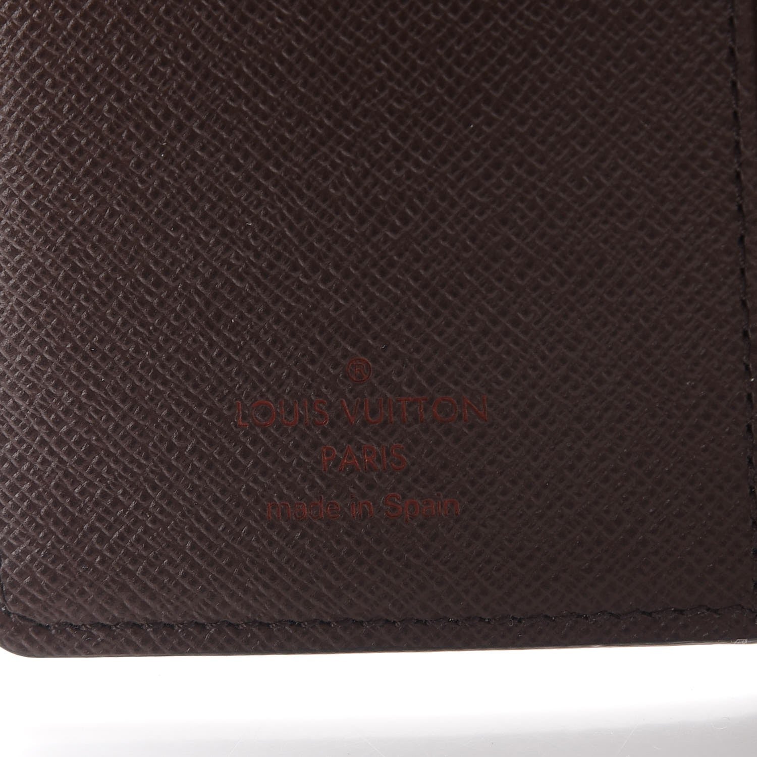 Louis Vuitton Damier Ebene Small Ring Agenda Cover 6 of 7