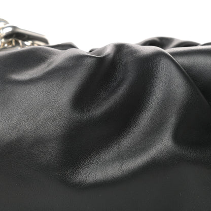 Bottega Veneta Calfskin The Pouch Chain Black 9 of 10