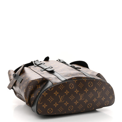 Louis Vuitton Monogram Macassar Christopher PM Backpack 4 of 9