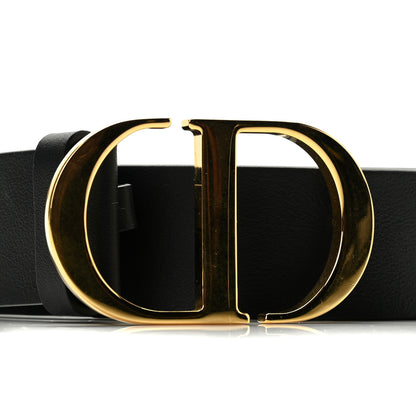 Christian Dior Calfskin CD Belt 85 Black 2 of 6