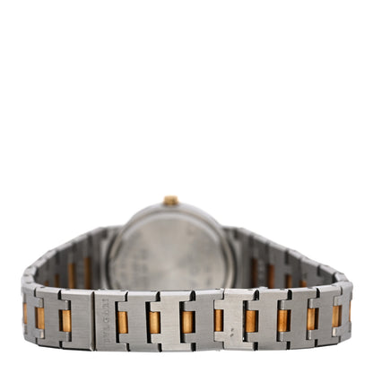 Bulgari Stainless Steel 18K Yellow Gold 26mm Quartz Watch Black 3 of 5