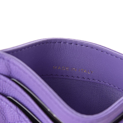 Chanel Caviar Quilted Card Holder Purple 7 of 9