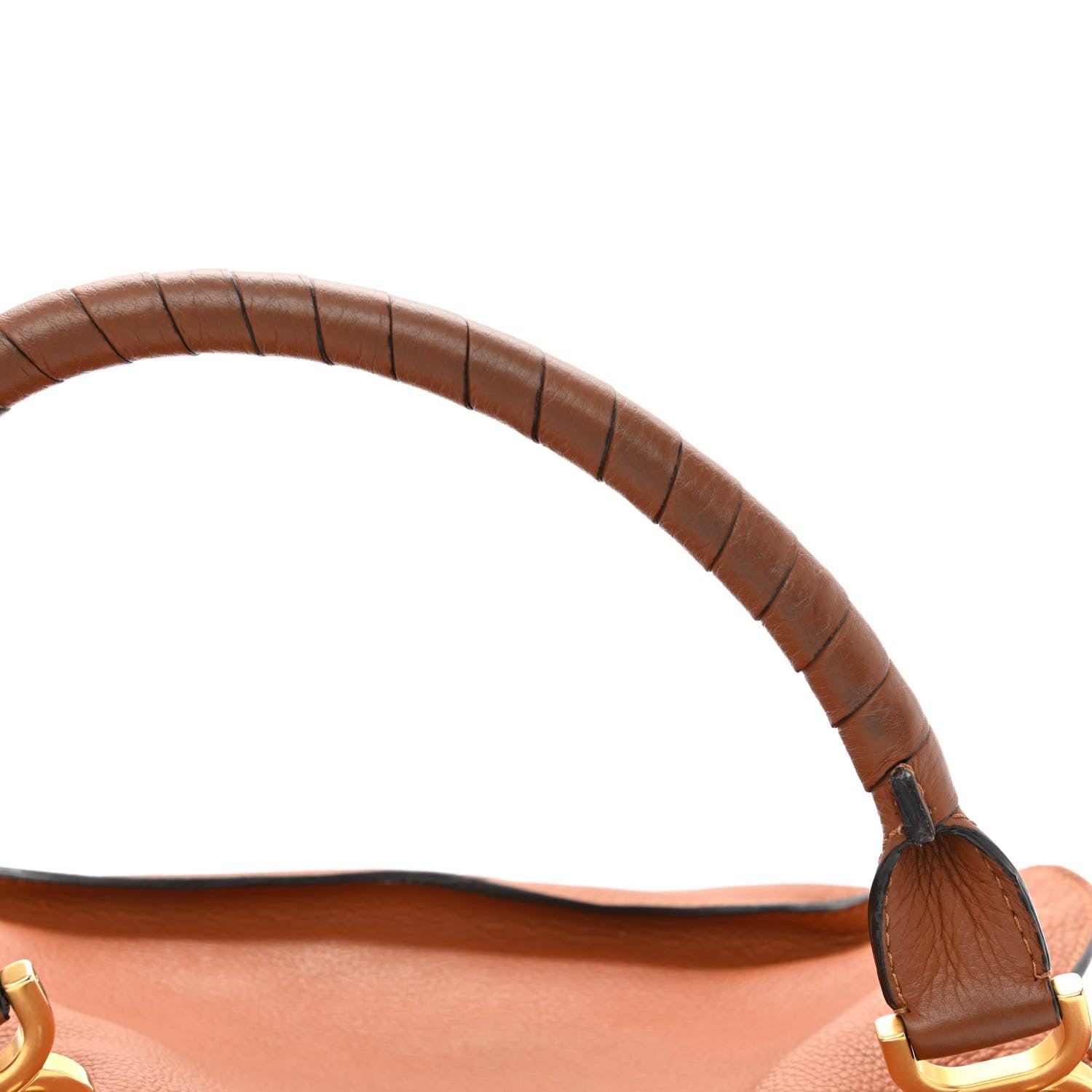 Chloe Calfskin Small Marcie Satchel Tan 15 of 15