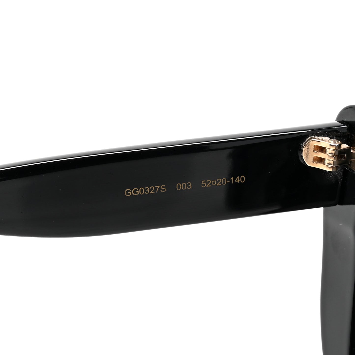 Acetate Glitter Sunglasses GG0327S Black