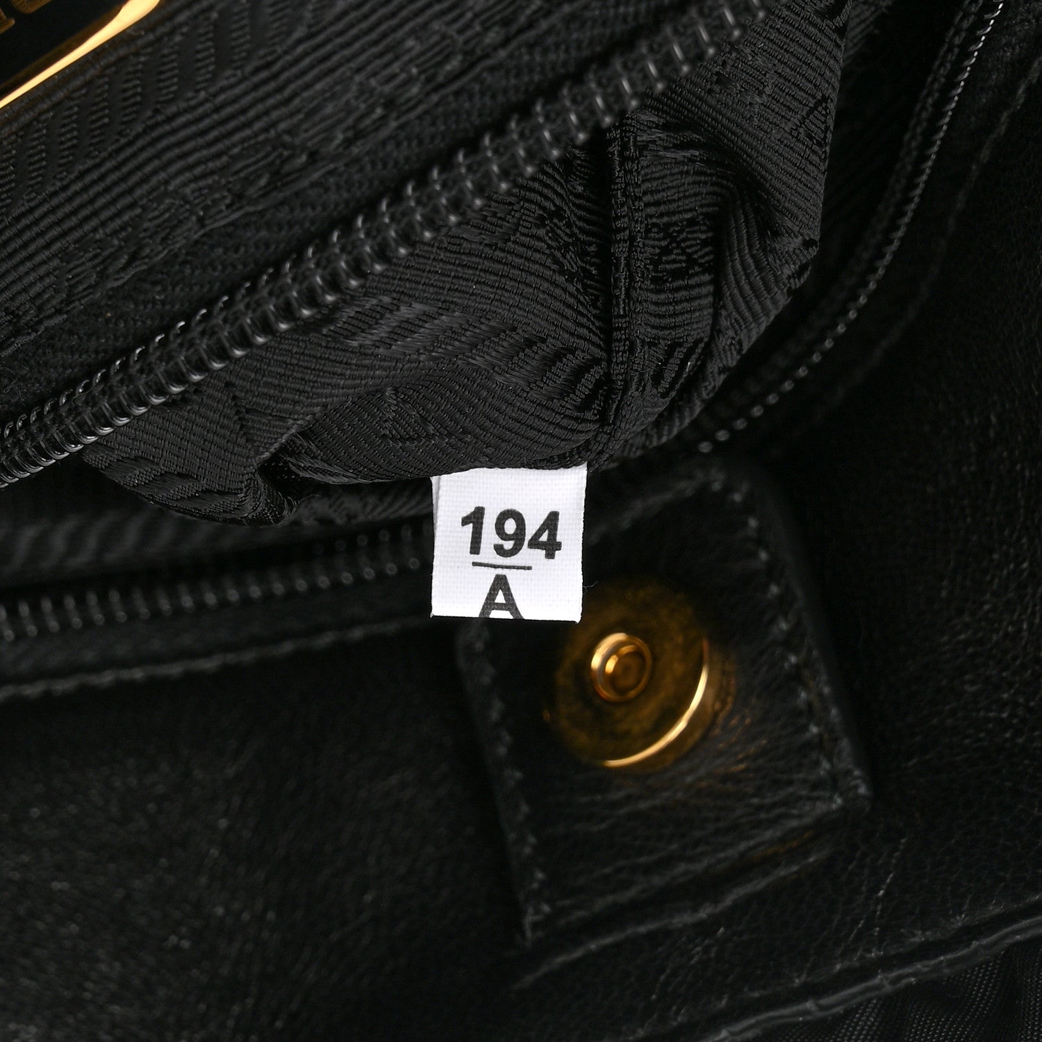 Prada Tessuto Nylon Bow Shoulder Bag Black 7 of 10