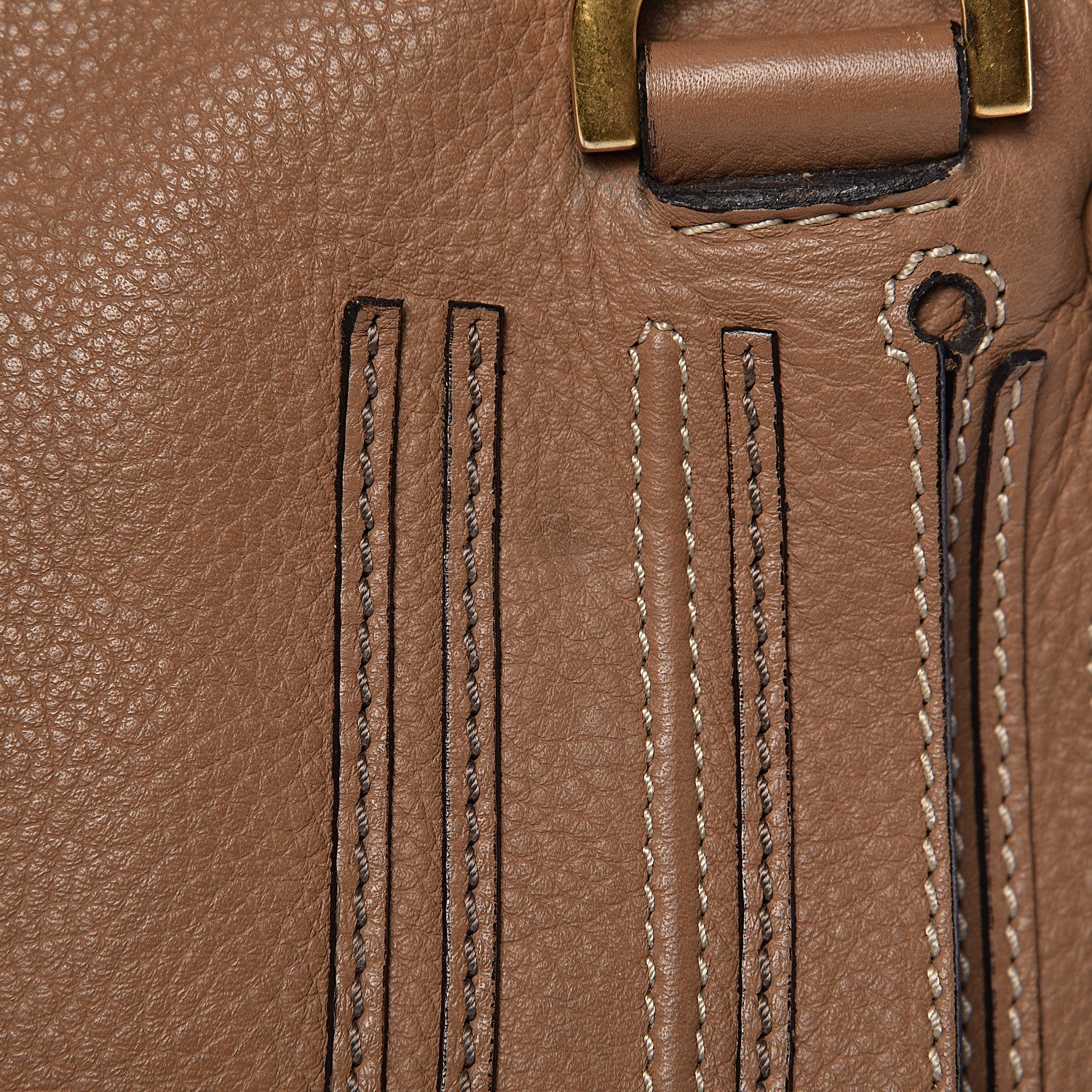 Chloe Calfskin Small Marcie Satchel Nut 15 of 23