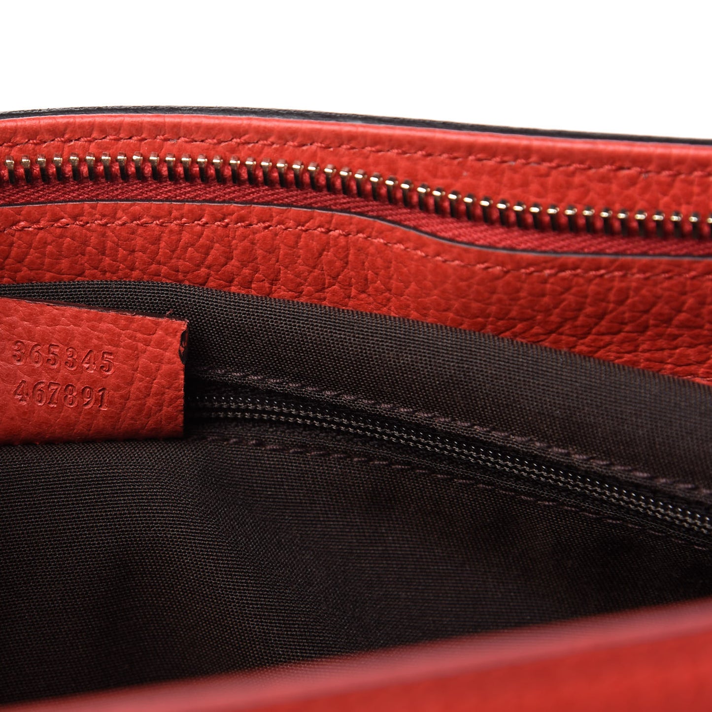 Calfskin Large Bamboo Tassel Top Handle Tote Red