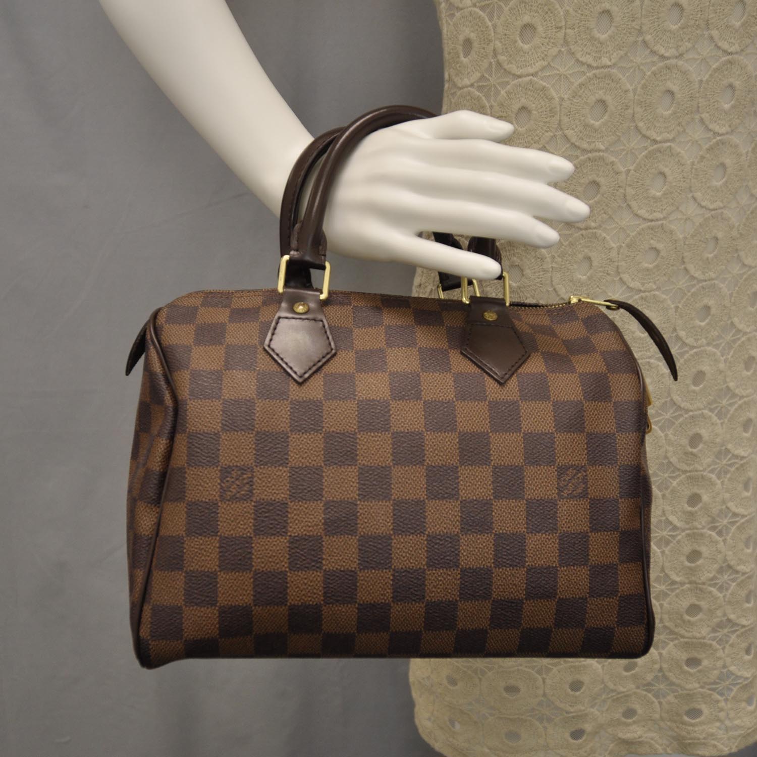 Louis Vuitton Damier Ebene Speedy 25 2 of 6