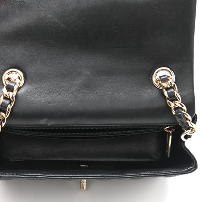 Chanel Lambskin Quilted Mini Coco Charms Rectangular Flap Black 5 of 13