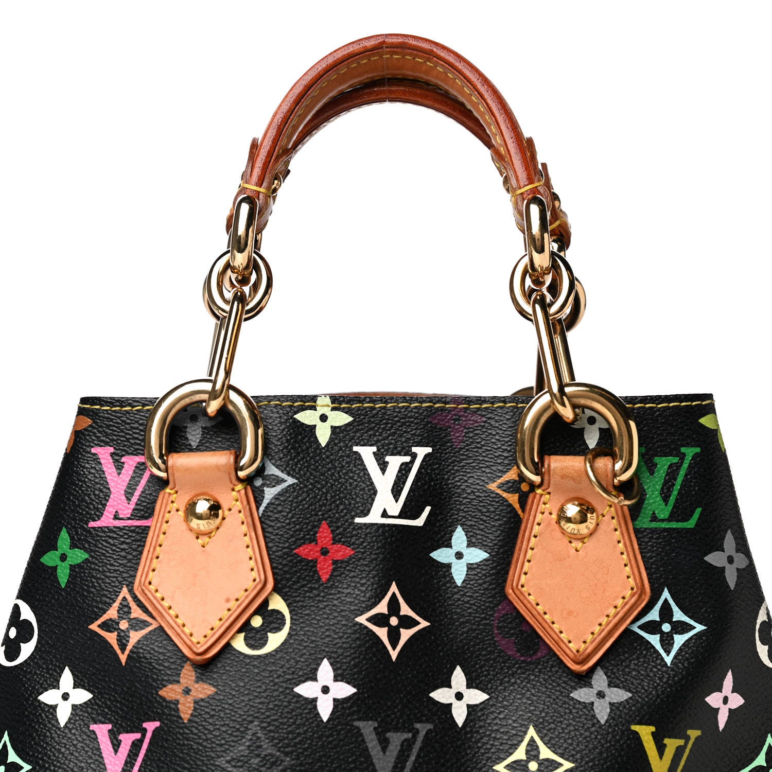 Louis Vuitton Monogram Multicolor Audra Black 7 of 12