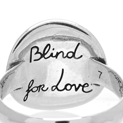 Gucci Sterling Silver Blind for Love Mystic Cat Ring 47 4 6 of 6