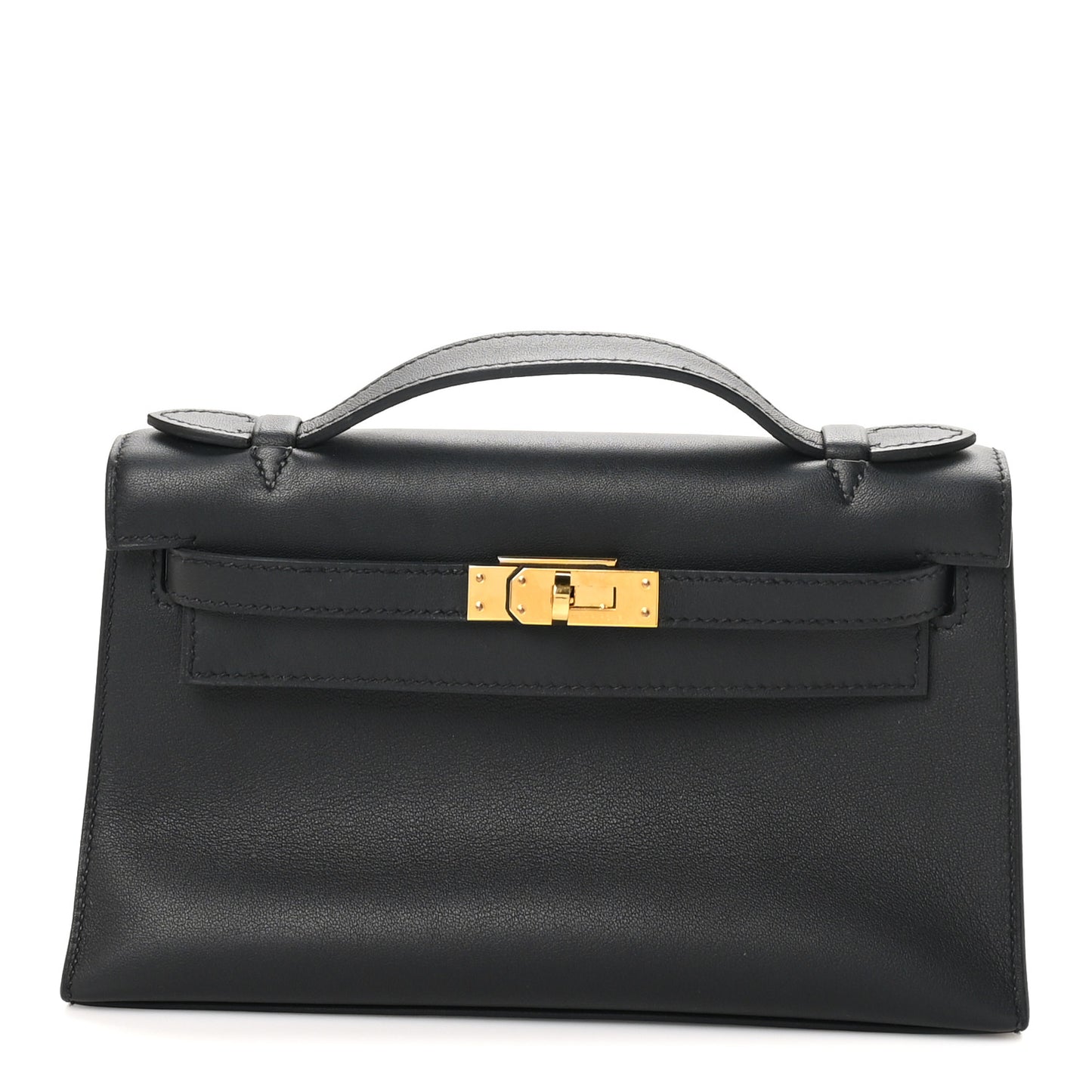Swift Kelly Pochette Clutch Black